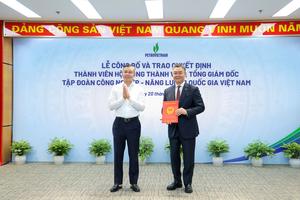 Công bố và trao quyết định Tổng Giám đốc Petrovietnam