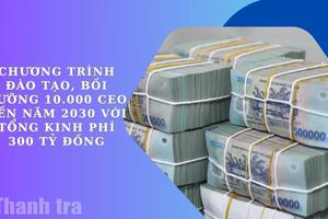 Đề xuất cơ chế triển khai Chương trình đào tạo 10.000 CEO đến năm 2030