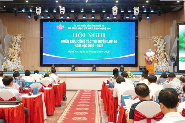 Nghệ An quyết tâm bảo đảm kỳ thi vào lớp 10 an toàn, minh bạch