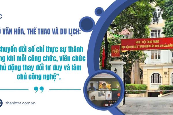 Số hóa công tác giải quyết khiếu nại, tố cáo và phòng, chống tham nhũng