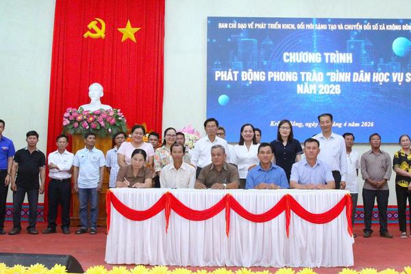 Krông Bông tạo đà bứt phá từ chuyển đổi số