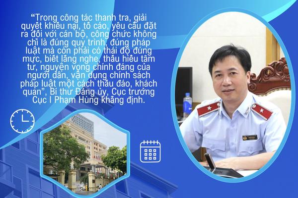 Thanh tra Chính phủ: Cục I đưa công tác dân vận vào từng nhiệm vụ chuyên môn