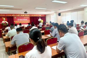 Khai giảng lớp bồi dưỡng thanh tra trong quản lý, khai thác tài nguyên, khoáng sản Khóa 1/2026