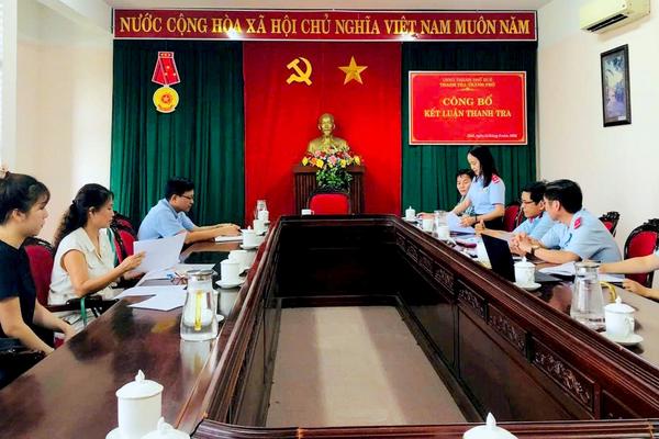 Thanh tra TP Huế chỉ ra một số vi phạm, thiếu sót tại Công ty TNHH MTV Thành Tài