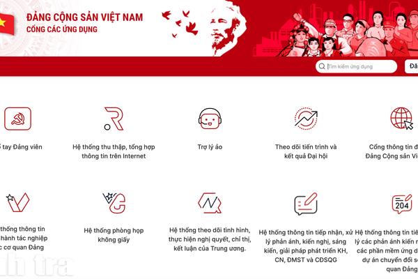 Đảng bộ Thanh tra Chính phủ: 100% đảng viên sử dụng Sổ tay đảng viên điện tử
