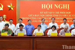 Quảng Trị: Tăng cường phối hợp trong công tác nội chính, phòng, chống tham nhũng, lãng phí và cải cách tư pháp
