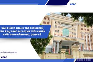 Văn phòng Thanh tra Chính phủ góp ý dự thảo quy định tiêu chuẩn chức danh lãnh đạo, quản lý