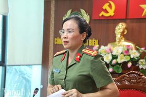 Thanh tra Bộ Công an: Công bố quyết định kiểm tra đối với Công an Điện Biên