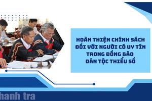 Hoàn thiện chính sách đối với người có uy tín trong đồng bào dân tộc thiểu số