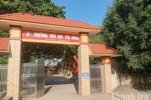 Thanh tra tỉnh Ninh Bình: Thiếu giáo viên, cơ sở vật chất xuống cấp tại cụm trường xã Yên Đồng