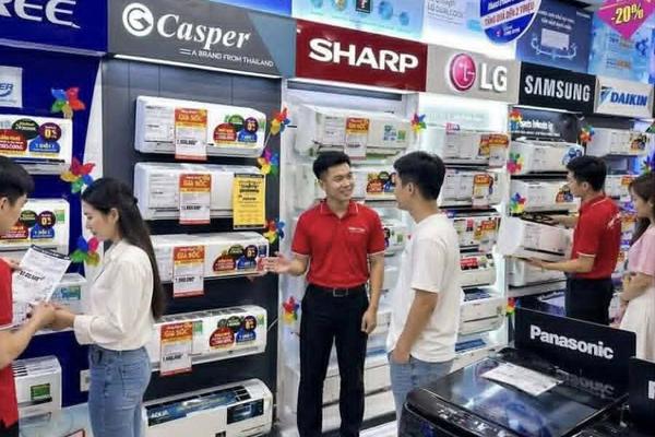 Nắng nóng, sức mua thiết bị làm mát tăng vọt