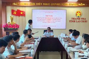Thanh tra công tác quản lý tại 2 đơn vị sự nghiệp công lập ở Lai Châu