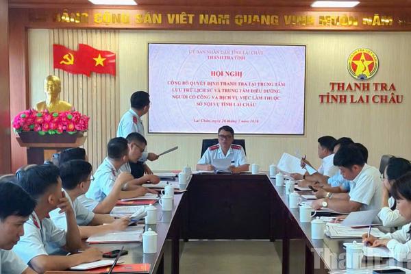 Thanh tra công tác quản lý tại 2 đơn vị sự nghiệp công lập ở Lai Châu