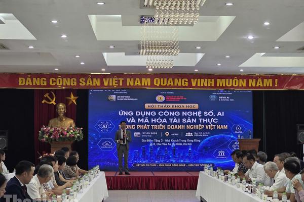 Ứng dụng công nghệ số, AI và mã hóa tài sản thực trong phát triển doanh nghiệp Việt Nam