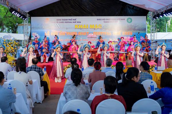 Khai mạc Lễ hội Ẩm thực chay Festival Huế 2026