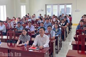 An Giang: Bế giảng lớp bồi dưỡng nghiệp vụ kiểm tra an toàn thực phẩm