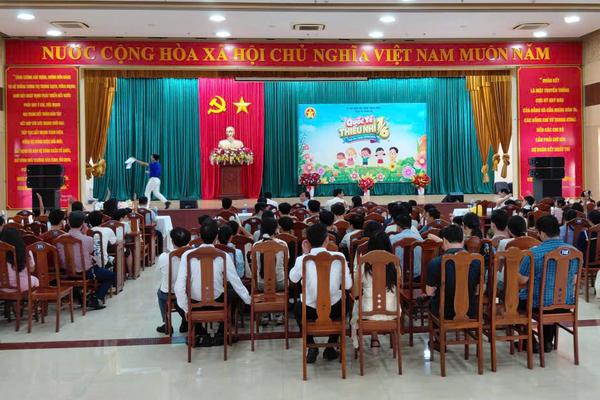 Thanh tra thành phố Đà Nẵng tổ chức vui Tết thiếu nhi 1/6 cho con em công chức