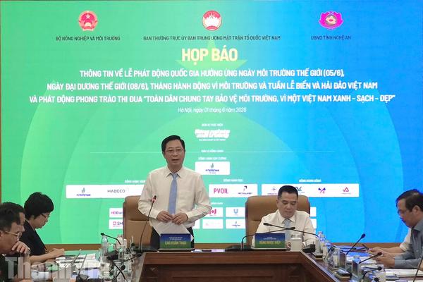 Lan tỏa phong trào bảo vệ môi trường, vì một Việt Nam xanh - sạch - đẹp