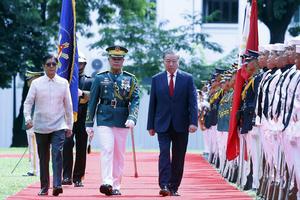 Lễ đón Tổng Bí thư, Chủ tịch nước Tô Lâm thăm cấp Nhà nước Philippines