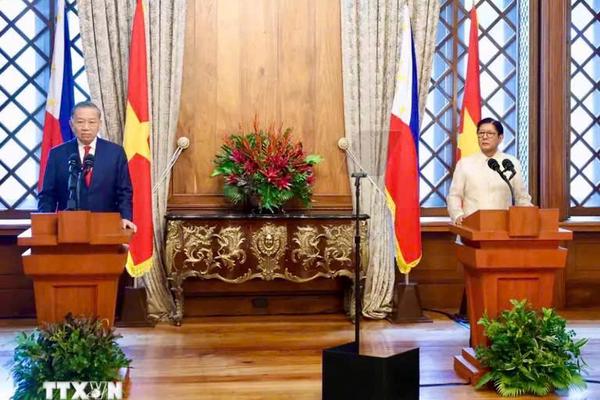 Việt Nam - Philippines ra Tuyên bố chung về quan hệ Đối tác Chiến lược Tăng cường