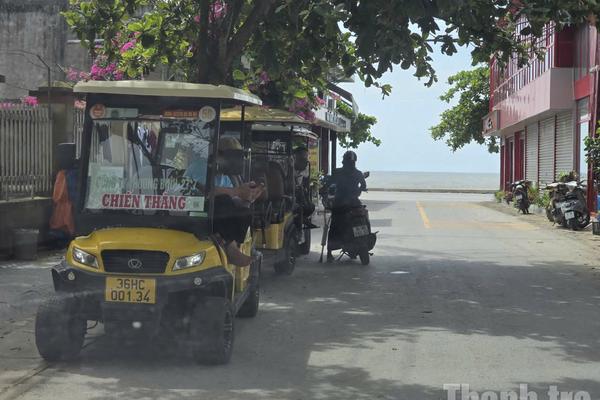 Thanh Hóa siết kỷ cương xe điện chở khách
