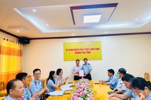 Thanh tra tỉnh Lạng Sơn: Tiếp nhận, bổ nhiệm Phó Trưởng Phòng Thanh tra phòng, chống tham nhũng, lãng phí, tiêu cực