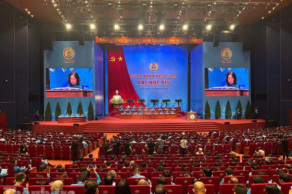Đại hội Công đoàn Việt Nam lần thứ XIV chính thức khai mạc tại Thủ đô Hà Nội