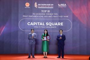 Capital Square được vinh danh Top 10 Dự án Hướng tới Mục tiêu Phát triển Bền vững Tiêu biểu Nhất Việt Nam