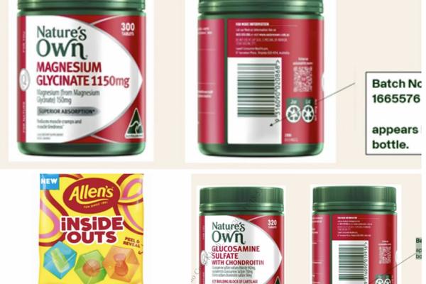 Bộ Y tế đề nghị kiểm tra, rà soát 2 sản phẩm Nature’s Own bị thu hồi tại Australia