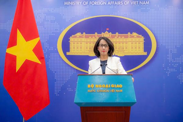 Liên quan đến hoạt động của tàu De Ruyter tại khu vực quần đảo Hoàng Sa, Việt Nam lên tiếng