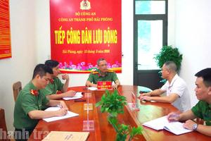Thanh tra Công an Hải Phòng: Chủ động đến với Nhân dân