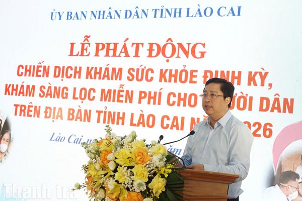 Lào Cai triển khai chiến dịch khám sức khỏe định kỳ, sàng lọc miễn phí