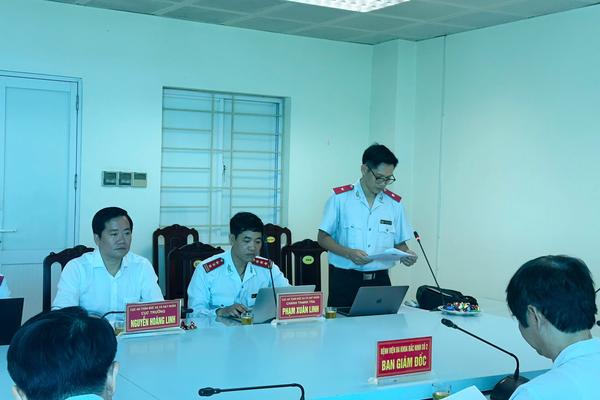 Thanh tra việc thực hiện pháp luật về an toàn bức xạ tại Bệnh viện Đa khoa Bắc Ninh số 2