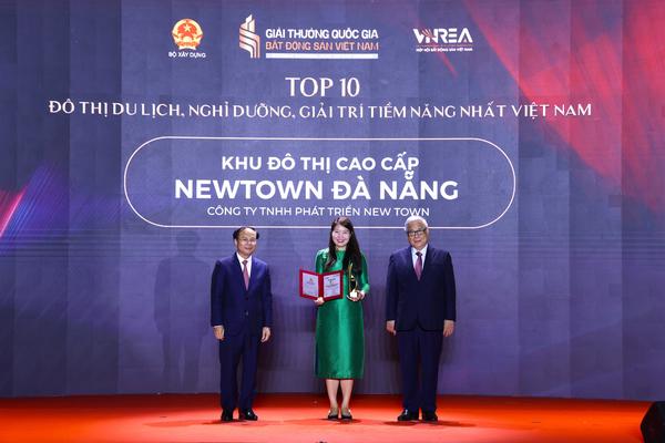Khu đô thị cao cấp Newtown được vinh danh Top 10 đô thị du lịch, nghỉ dưỡng, giải trí tiềm năng nhất Việt Nam