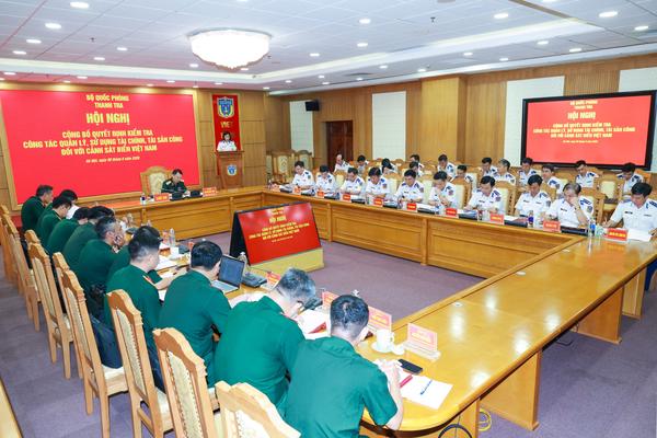 Triển khai kiểm tra việc quản lý, sử dụng tài chính, tài sản công đối với Cảnh sát biển Việt Nam