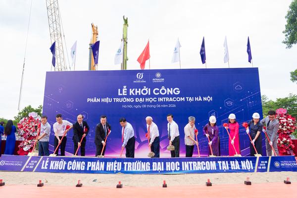 Đại học Intracom kỷ niệm 20 năm thành lập, khởi công phân hiệu tại Hà Nội