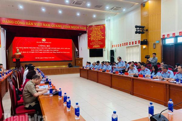 Cục VI - Thanh tra Chính phủ chuẩn bị cho 4 cuộc thanh tra lớn