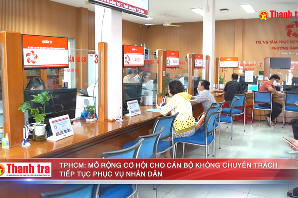 TPHCM: Mở rộng cơ hội cho cán bộ không chuyên trách tiếp tục phục vụ Nhân dân