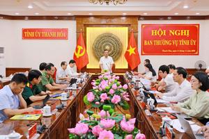 Bí thư Tỉnh ủy Thanh Hóa: Không để đầu tư vượt quá khả năng cân đối nguồn lực