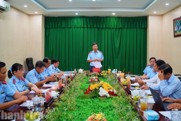 Tổ công tác Thanh tra Chính phủ làm việc về các nhiệm vụ quan trọng, cấp bách tại Thanh tra TP Cần Thơ