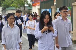 Công bố phổ điểm 5 tổ hợp xét tuyển đại học 2026