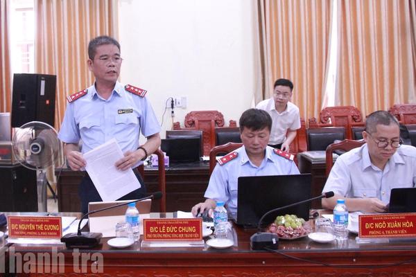 Tổ công tác Thanh tra Chính phủ làm việc với Thanh tra Thái Nguyên về thực hiện một số nhiệm vụ quan trọng, cấp bách