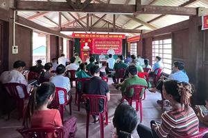 Xã biên giới Trường Sơn: Điểm sáng trong công tác giải quyết đơn thư, giữ vững ổn định địa bàn