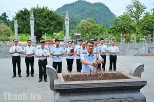 Tuyên Quang dâng hương tưởng niệm đồng chí Hồ Tùng Mậu, Tổng Thanh tra đầu tiên của Chính phủ