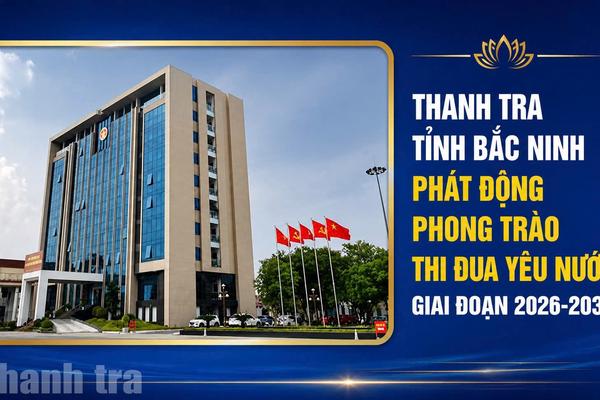 Thanh tra tỉnh Bắc Ninh thi đua đổi mới, sáng tạo, nâng cao hiệu quả công tác thanh tra