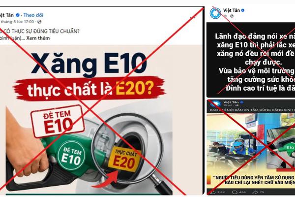 Lợi dụng chủ trương triển khai xăng E10 để xuyên tạc, chống phá: Cần nhận diện và cảnh giác