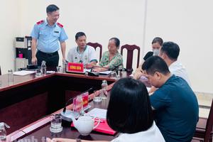 Cục I, Thanh tra Chính phủ làm việc với công dân liên quan thu hồi đất tại Ninh Bình