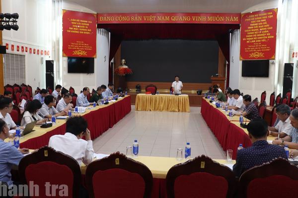 Thanh tra Chính phủ lấy ý kiến hoàn thiện quy định về trình tự, thủ tục tiến hành thanh tra và xử lý sau thanh tra