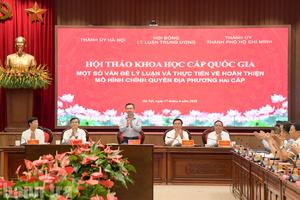 Hoàn thiện mô hình chính quyền địa phương hai cấp: Bổ sung luận cứ lý luận và thực tiễn