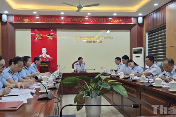 Thanh tra tỉnh Thanh Hóa công bố quyết định thanh tra tại Chi cục Quản lý thị trường và Trung tâm Xúc tiến Công thương